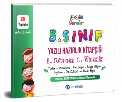 5. Sınıf Yazılı Hazırlık Kitapçığı 1. Dönem 1. Yazılı Yüzlük Sorular