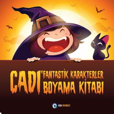 Cadı ve Fantastik Karakterler - Boyama Kitabı Kolektif