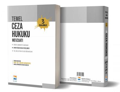 Temel Ceza Hukuku Mevzuatı 3. BASKI Hakan Karakehya